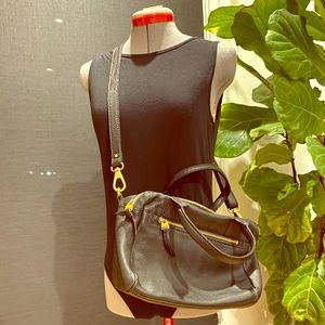 Black Fossil Crossbody Purse